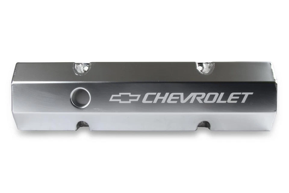 Cubierta de válvula con licencia Holley Holley GM - Serie Track - SBC 241-287 Foto 3 de 4