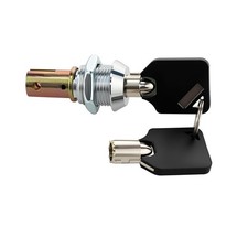 Toolbox Lock with Keys Replacement Compatible 1 Pack, Silver