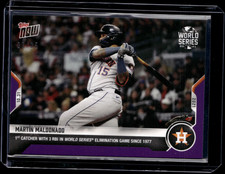 Martín Maldonado - 2021 MLB Topps Now #1032 Purple 07/25 Parallel Houston Astros