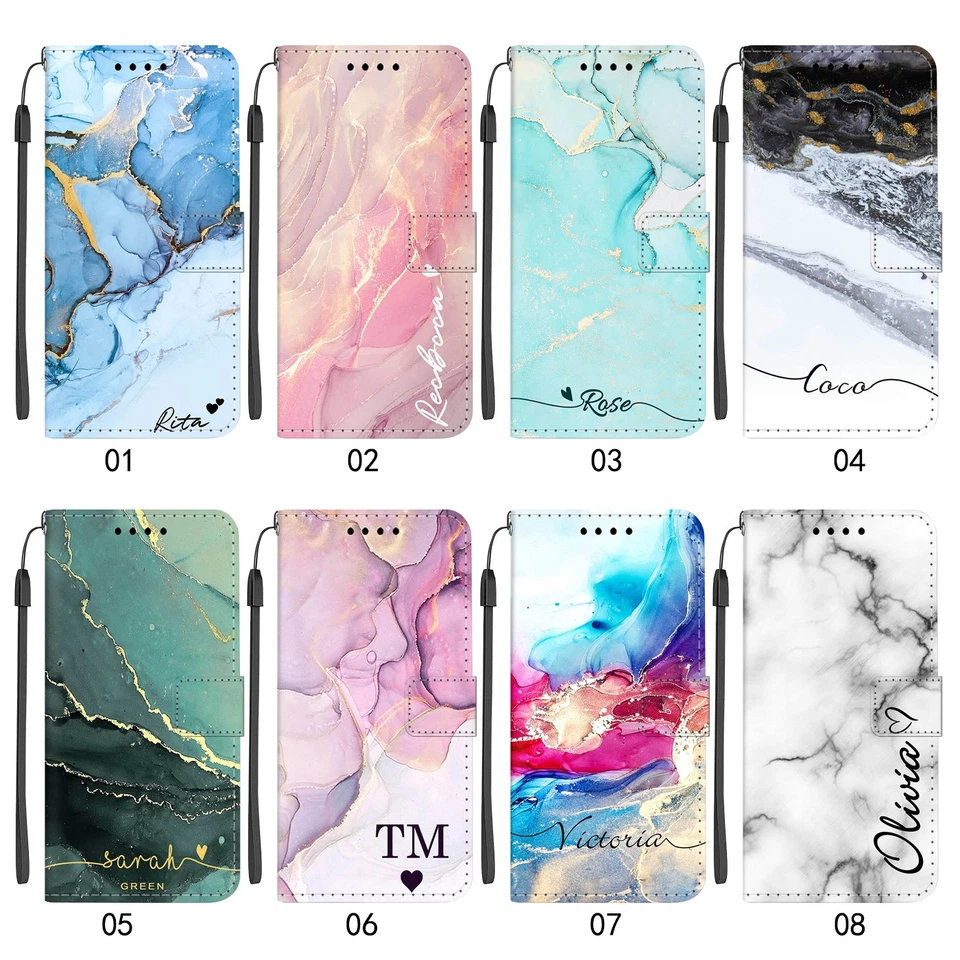 Customized Name Leather Kickstand Cover For OnePlus 11 12R 13R Nord 4 Phone Case — 第 2/4 张图片