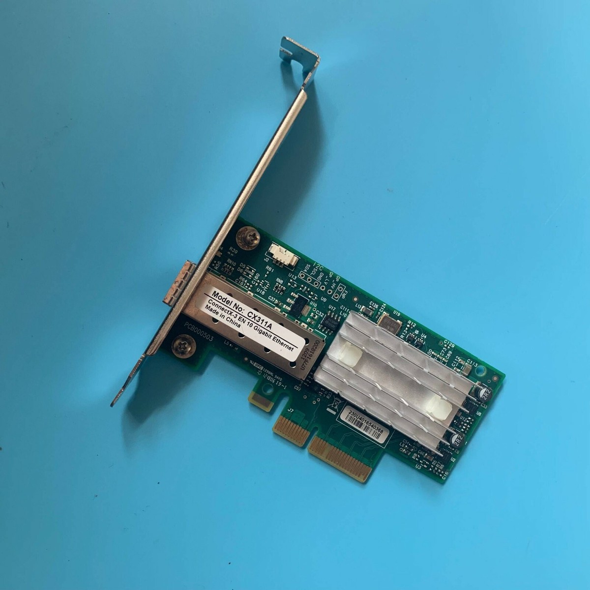 Mellanox ConnectX-3 PCIe x4 NIC 10 Gigabit 10GBe SFP+ Single Port