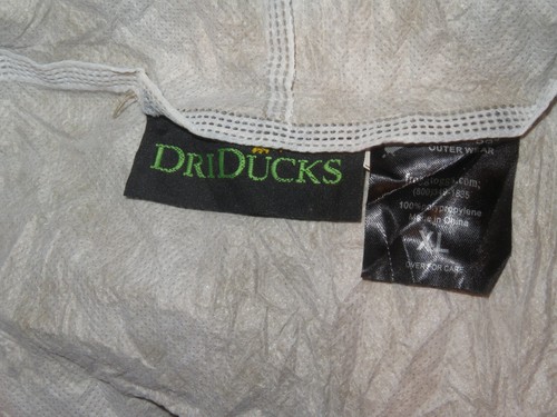 Dri Ducks Packable Lightweight Regenjacke & Hose Regenanzug Khaki ~ Gr. XL - Bild 6 von 9