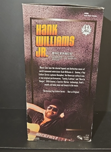 Hank Williams JR. 20" vintage Bambola giocattolo danzante canto nata per boogie nuova scatola aperta - Foto 6 di 12