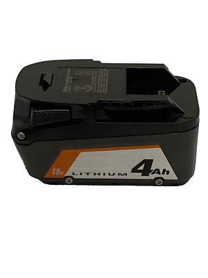 #ad RIDGID 18V 4.0 Ah Lithium Ion Battery R87004 $39.99