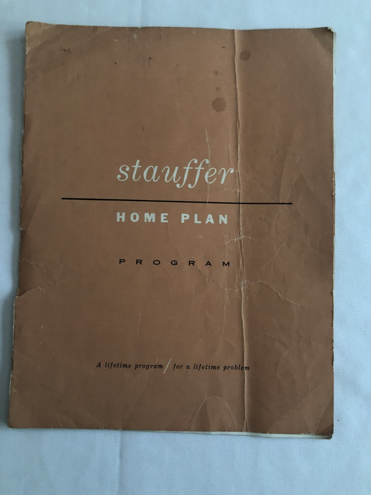 Vtg BH Stauffer Home Plan Program 1954 Office Gym Program with original inserts