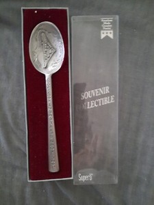 Jamestown Settlement Pewter Spoon 1607-2007 Vintage Souvenir Collectible New
