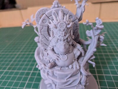 Slann Frog Mage Proxy - 3D Printed Resin Miniature