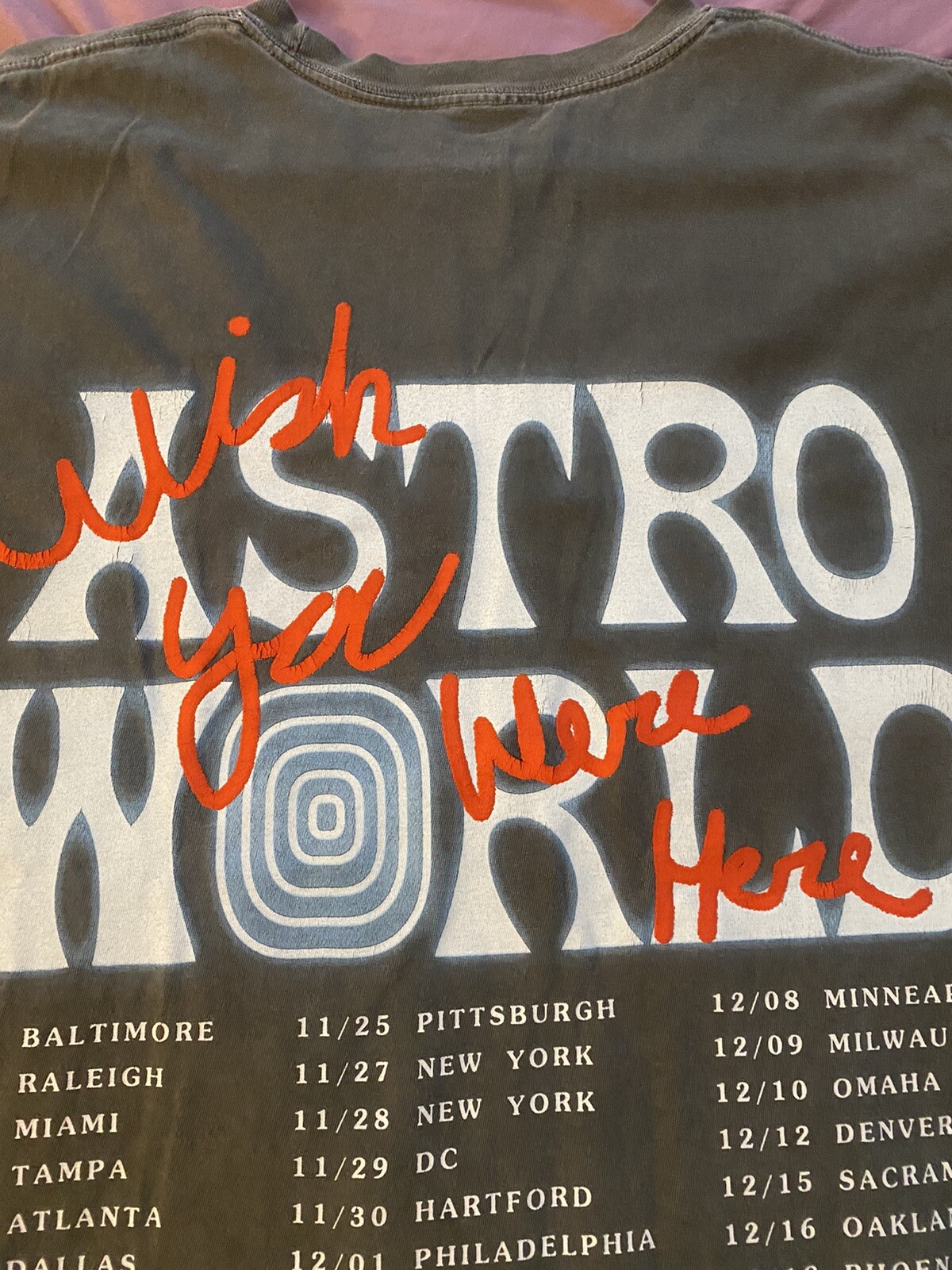 Travis Scott Astroworld Wish You Were Here Tour Date … - Gem
