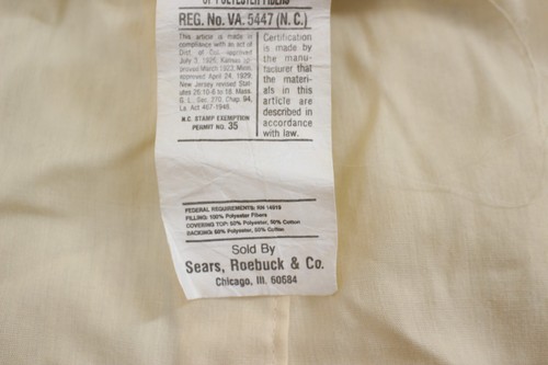 Vintage Sears and roebuck floral pattern 24" ruffle edge pillow case X2 - Picture 10 of 14
