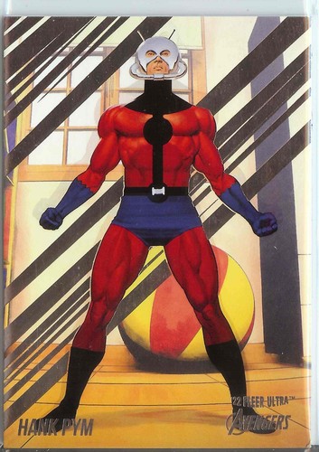 Tarjeta base Fleer Ultra Marvel Avengers 2022 #25 Hank Pym Ant-Man - Imagen 1 de 2