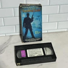 Escape From Survival Zone VHS AIP With Slipcover READ MOLD