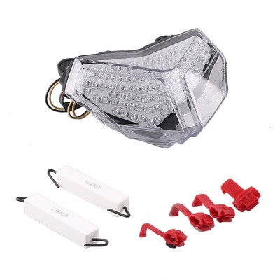 LED Tail Light Rear Brake Stop Lamp Clear For DUCATI 848 08-10 1098/R/S 07-10 US