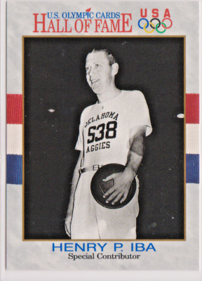 Henry P Iba Contributor 1991 Impel U S Olympics Hall of Fame Card # 74 Nr/Mint