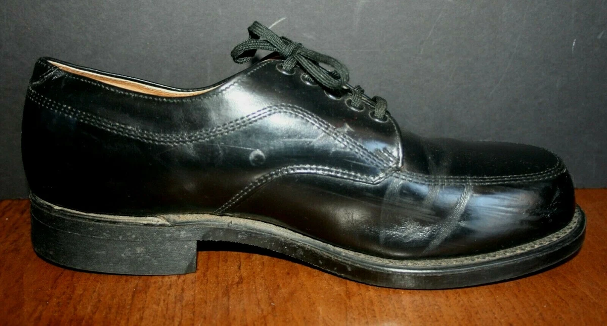 VTG MEN'S MASON Velvet-eez Black Leather Work Shoes USPS 8 WORK AMERICA USA VTG MEN'S MASON Velvet-eez Black Leather Work Shoes USPS 8 WORK AMERICA USA