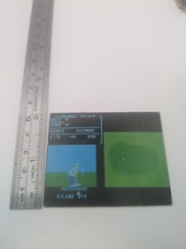 GOLF #41 Family Computer Card Menko Amada Famicom Konami Vintage 1985 Japan A2