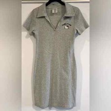 Excellent Condition, Hello Kitty by Sanrio Ribbed Polo Dress w/ Logo, Sz Medium