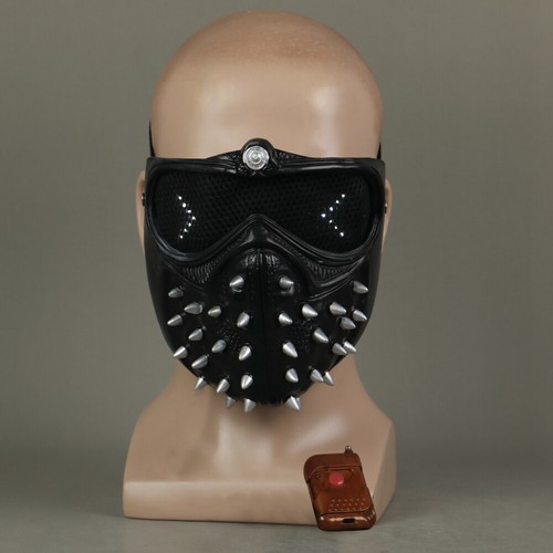 Cosplay Marcus Wrench Rivet Led Face Mask 25 Kinds Expressions Mask Props - Picture 8 of 12