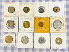 New ListingLot (12) Transportation Transit Tokens Pa. Ak. Va. Wyo. Ca. Ferry Sc. Il. Sp3688