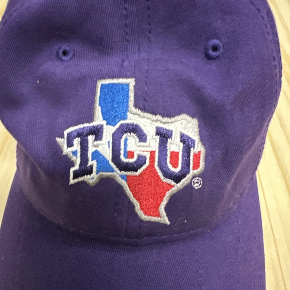 Under Armour TCU Horned Frogs Hat Texas Flag Cap Purple Texas Christian - Image 2 of 4