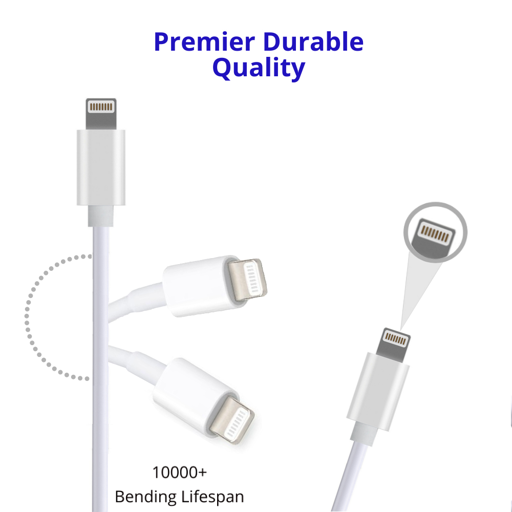 5 X USBC to iPhone Cables For iPhone Lead 6 7 8 X XS XR 11 12 13 14