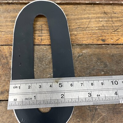 Lot Autocollants BMX Vintage Années 80 – Plaque école Numéros Noirs (6,2,4,6,7,8,9,0) OG