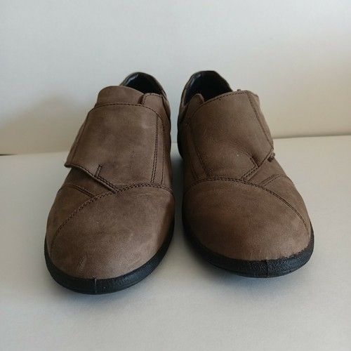 Padders Taupe Leather Flats Orthopedic Shoes Women's Sz 5.5 UK/ 7.5 US/38 EU EUC - Picture 5 of 12