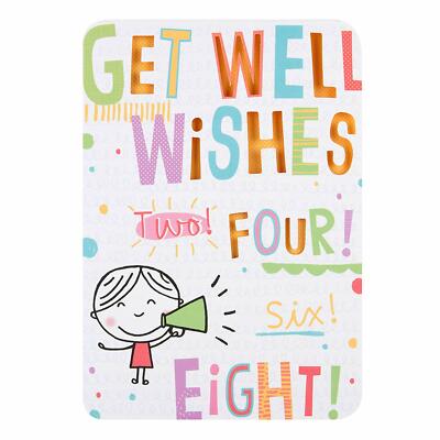 Hallmark Get Well Karte ''Recuperate'' Medium