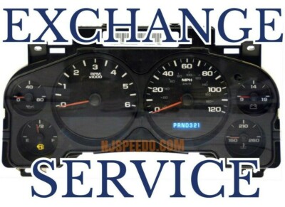 CHEVY GMC TRUCK INSTRUMENT CLUSTER ''EXCHANGE'' 25861647 2007 TO 2012