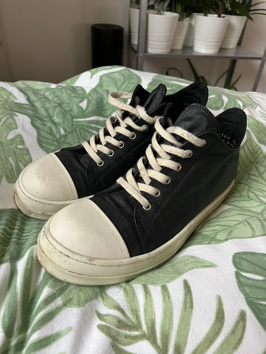 Rick Owens Drkshdw Ramones Canvas UK8/EU42