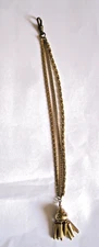 Lovely WATCH FOB with 3 Chains & Tassel - Very nice!