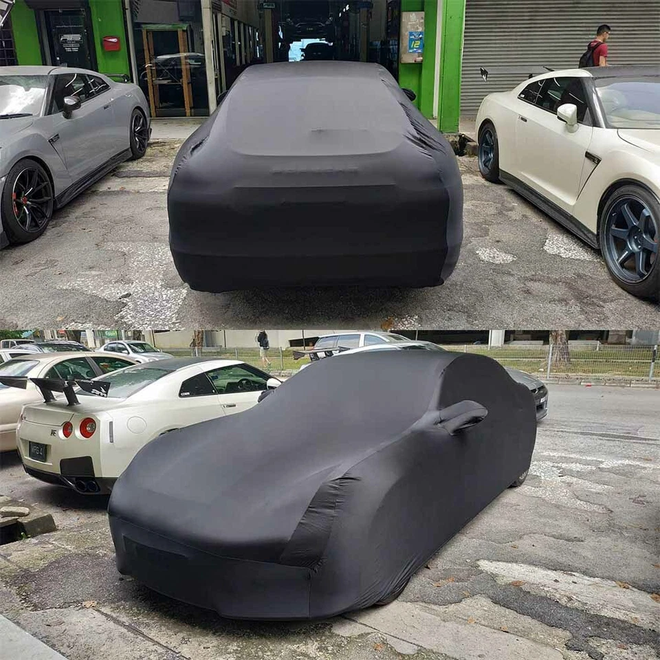 Fundas interiores de coche protección elástica satinada personalizadas para Porsche Panamera 2013-2022 Foto 4 de 4