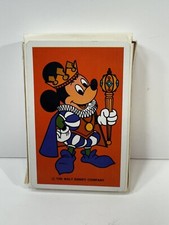 Vintage Walt Disney Productions: Full Deck In Case Mickey Mouse Playing Cards