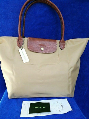 beige longchamp le pliage