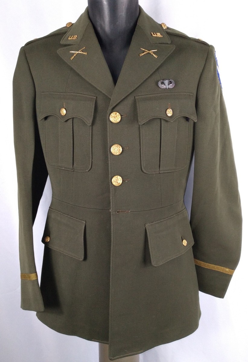 World War II 11th Airborne Infantry Officer Service Coat