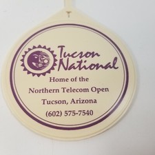 Tucson National Northern Telecom Open Golf Club Golf Bag Tag