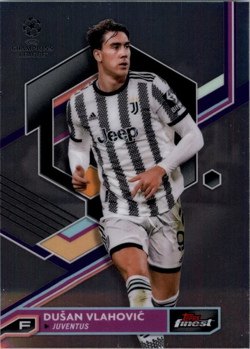 2022-23 Topps Finest UEFA Club Competitions Dusan Vlahovic #72