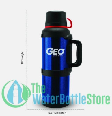 (121 Oz) GEO 18  Large Vacuum Insulated Hot Cold Thermos Flask Portable Cup New