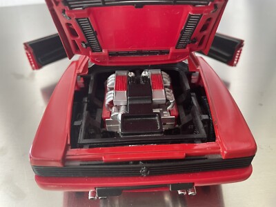 Hot Wheels Red Ferrari Testarossa 1:18 Diecast Mattel 1998 | eBay