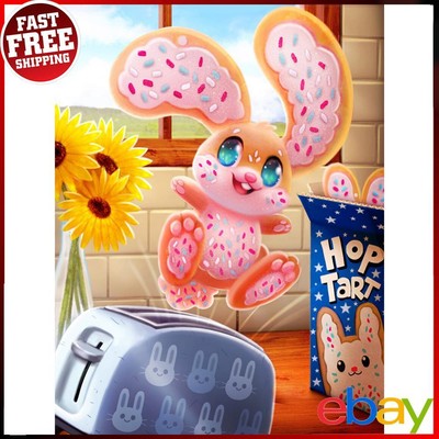 Cartoon Keks Hase 5D Zum Selbermachen Diamant Zeichnung Kits Voll Rund Bohrer Kunst (A6179)