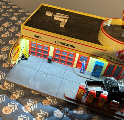 Menards 279-4431 Wally's Service Station Shell Logo- period piece 1930s-50s - 第 10/11 張圖片