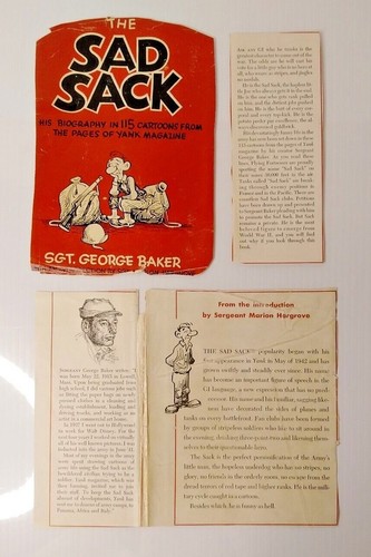 Der traurige Sack von Sergeant George Baker, 2. Druck, 4 Zeitungsausschnitte auch - Bild 9 von 12
