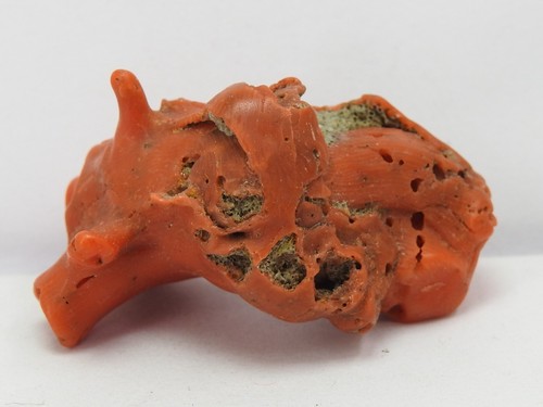 Natural Italian Red Coral Polished Rough Stick Gemstone For Jewelry - Picture 6 of 8