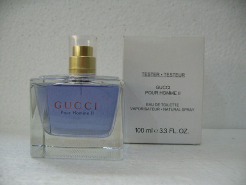 GUCCI POUR HOMME II Eau de Toilette Spray 100ml/3.3 fl.oz. Tester in White  Box | eBay