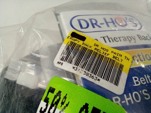DR-HO's Pain Relief Therapy Back Belt Black - Powered by Pain Therapy Device - Picture 2 of 5