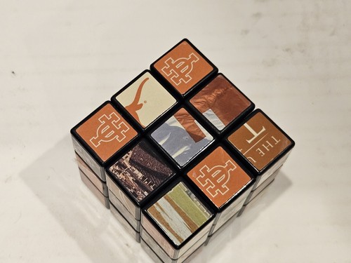 University Of Texas UT Rubik's Cube Longhorns Puzzle Game - Picture 6 of 7