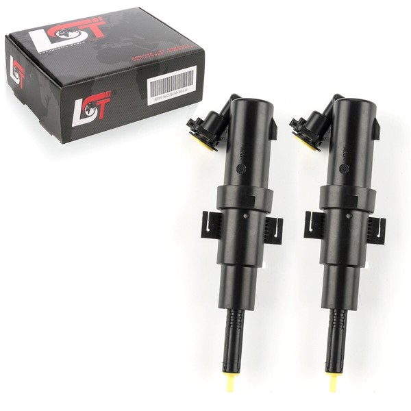 2X Scheinwerferreinigung ScheinwerferdüSe Links Rechts FüR Bmw 3Er E46 1998-2007-image