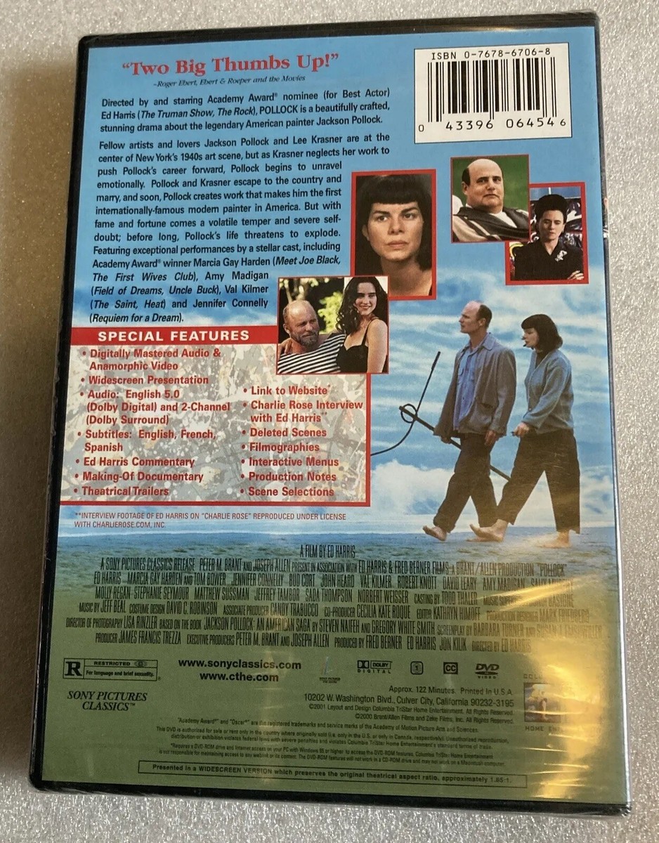 (未使用･未開封品)Biography: Jackson Pollock [DVD] Pollock (NEW DVD, 2000) Ed Harris, Marcia Gay Harden 43396064546| eBay