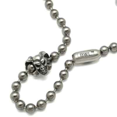 New Bill Wall Leather BWL brand silver 925 stainless ball chain