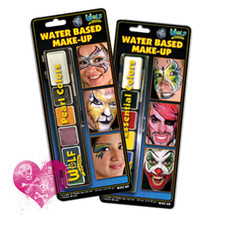 Face Paint Wolfe Face Art  FX 2 Mini Palettes Teens Cosplay Moms Teachers Kids