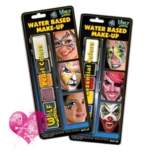 Face Paint Wolfe Face Art & FX 2 Mini Palettes Teens Cosplay Moms Teachers Kids
